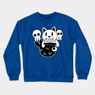 Pirate Cat Mermaid Crewneck Sweatshirt